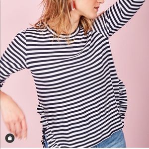 Stella and Dot The Ruffle Pullover